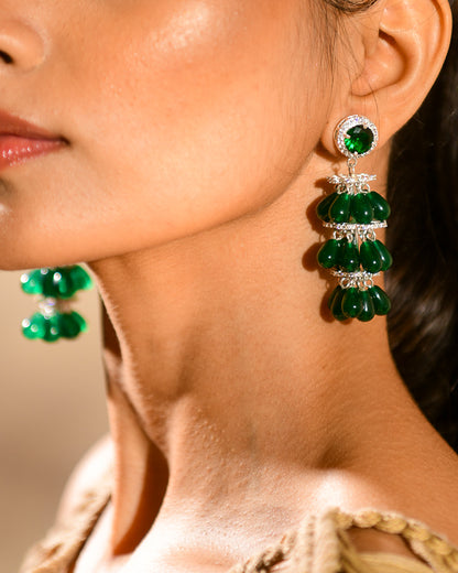 Cocktail Jade Earrings