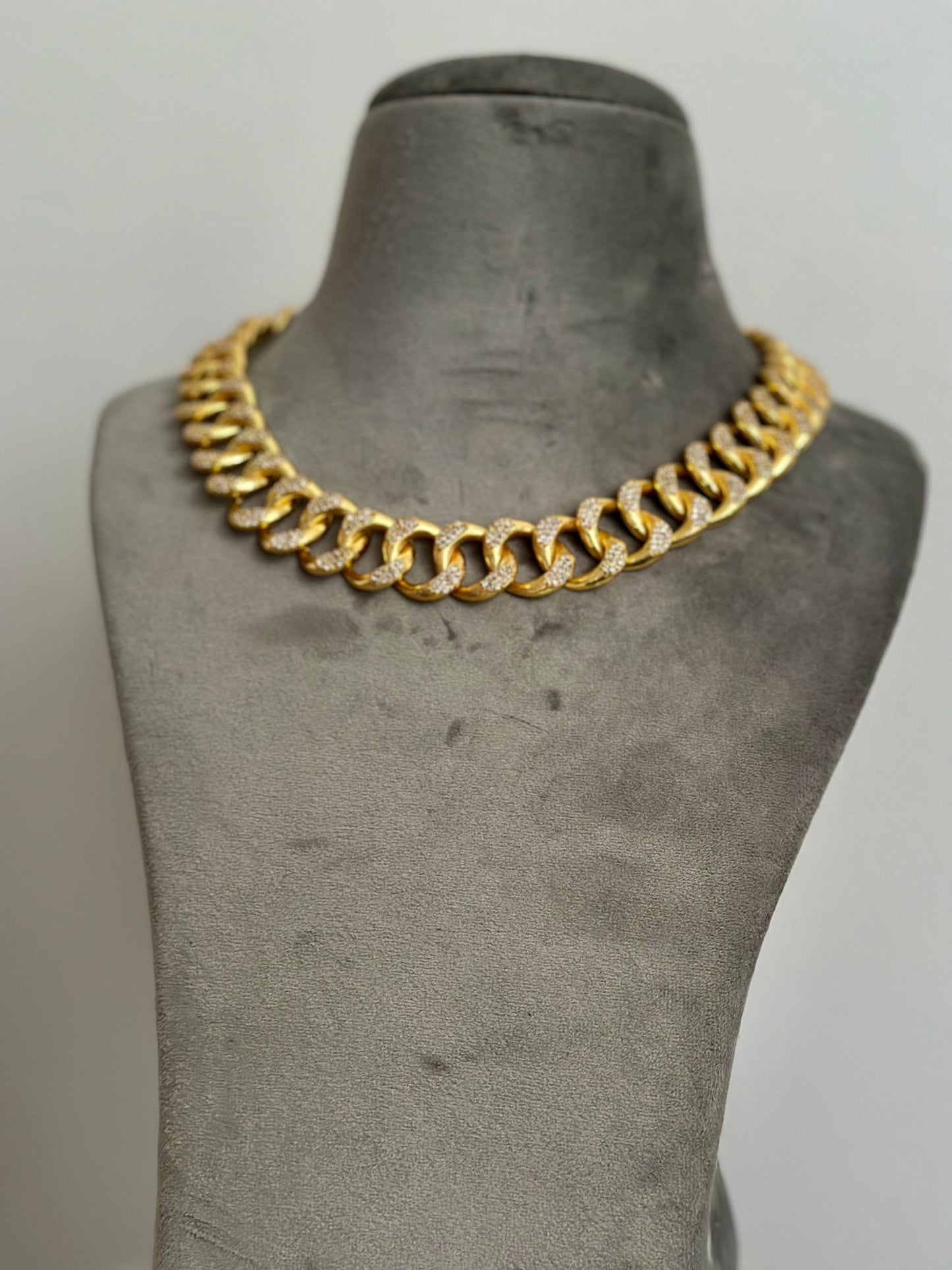 Hand Studded Cuban Chain