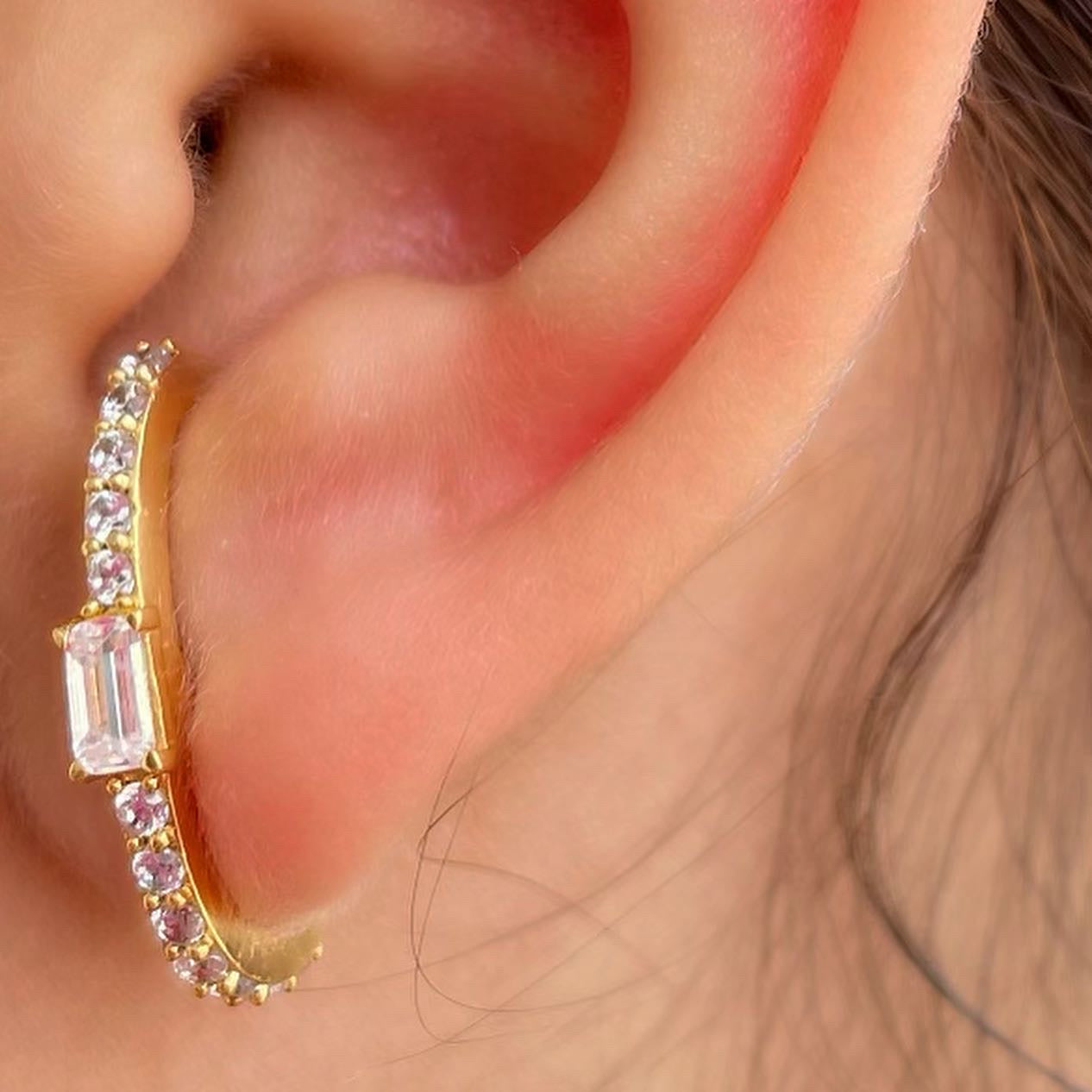 Baguette Earcuffs