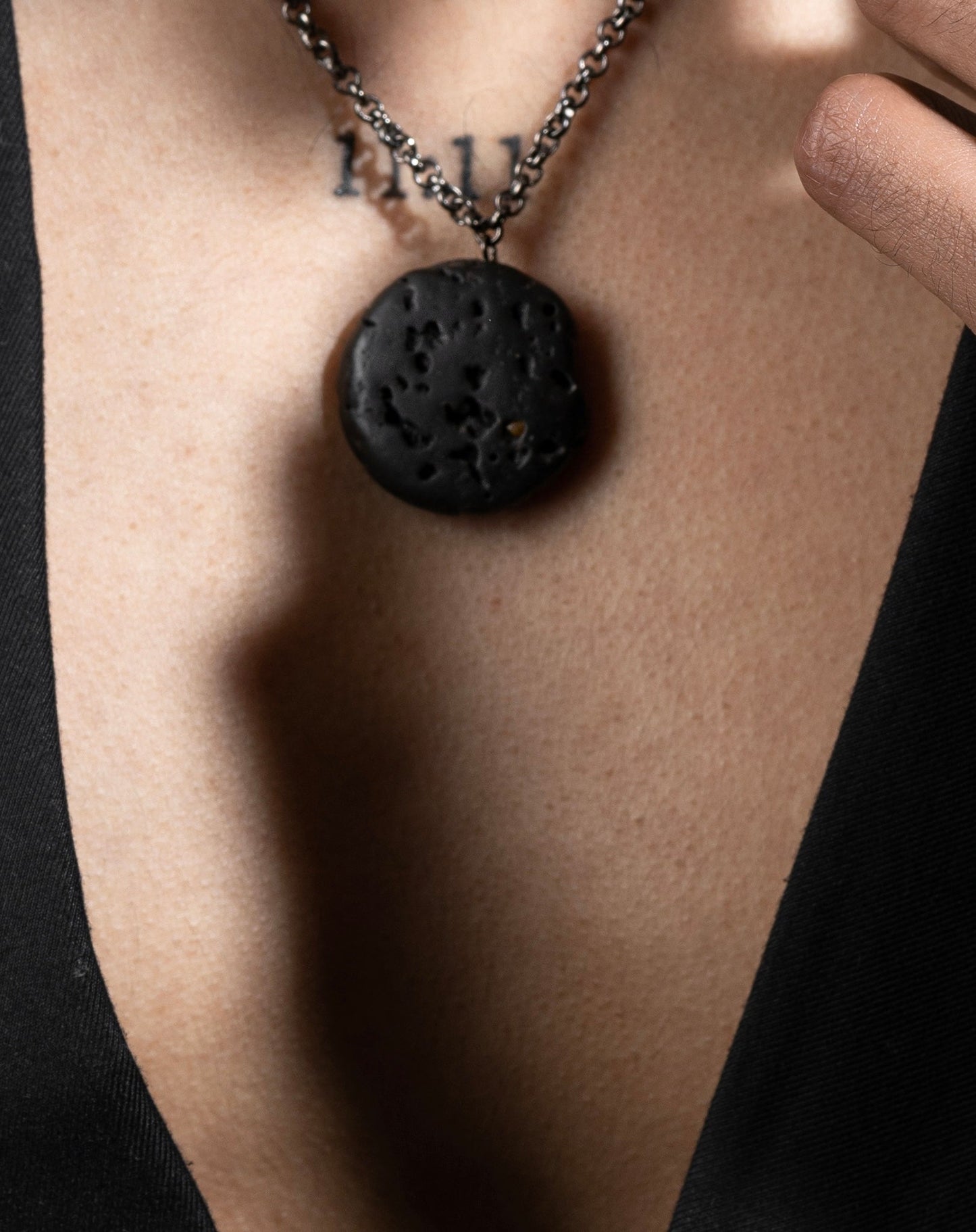 Black Lava Pendant